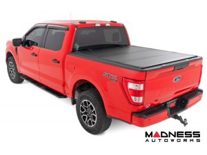 Ford F-150 Bed Cover - Tri-Fold - Flip Up - Hard Cover - 5'7" Bed
